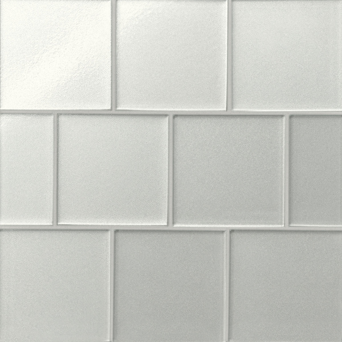 Bedrosians - Kaikos - 4&quot; x 4&quot; Matte Glass Field Tile - Pearl