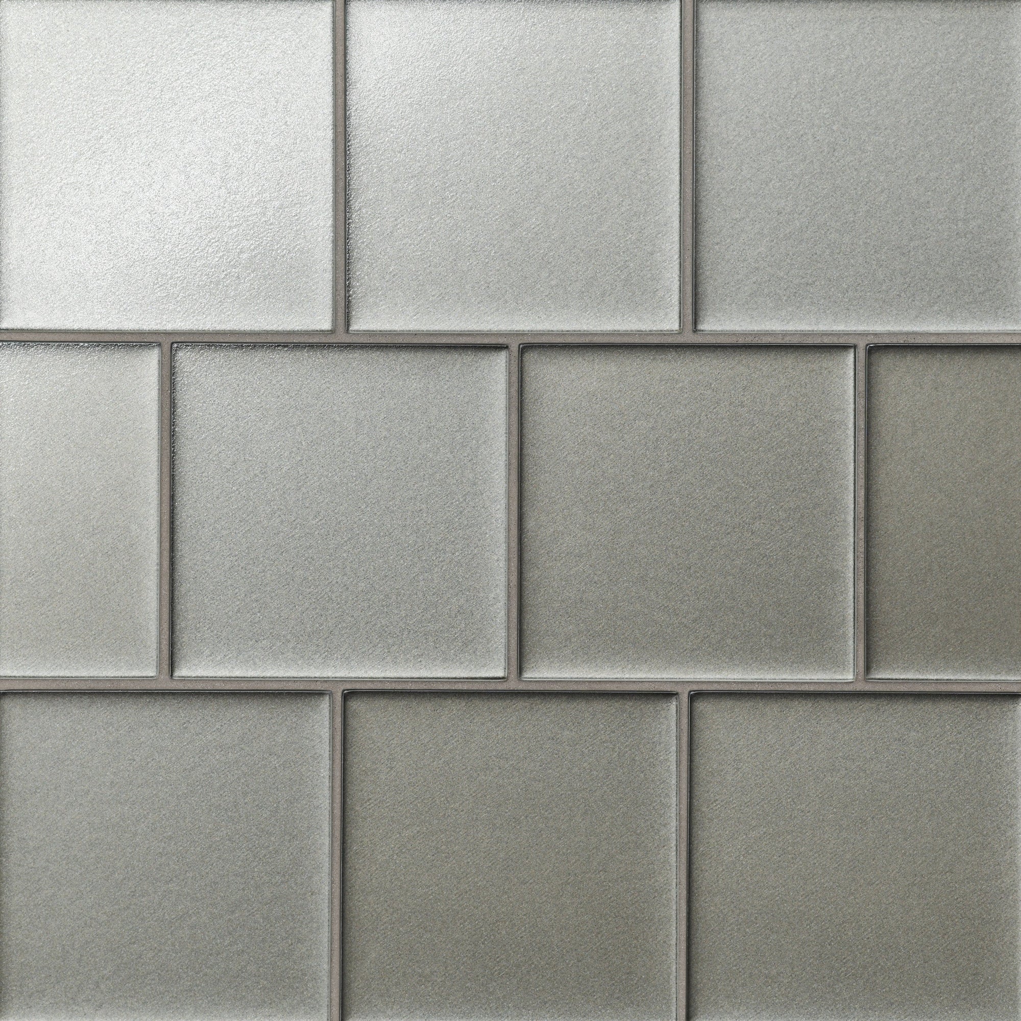 Bedrosians - Kaikos - 4" x 4" Matte Glass Field Tile - Gray
