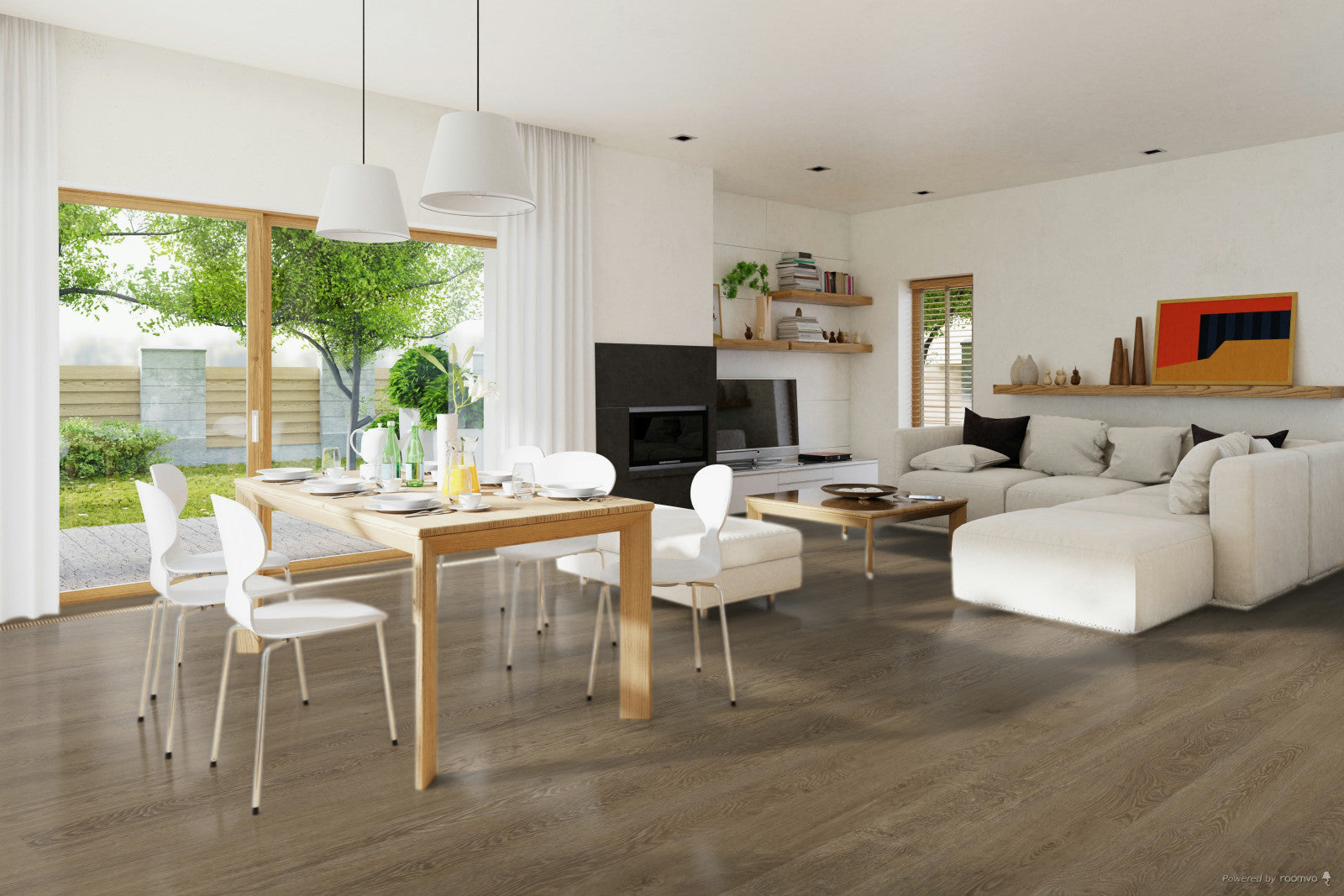 Engineered Floors - Atmosphere Collection - 7 in. x 48 in. - Astro