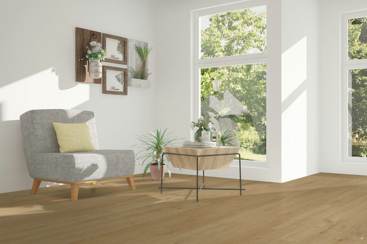 Engineered Floors - Nurture Collection - 7 in. x 48 in. - Canyon Installed
