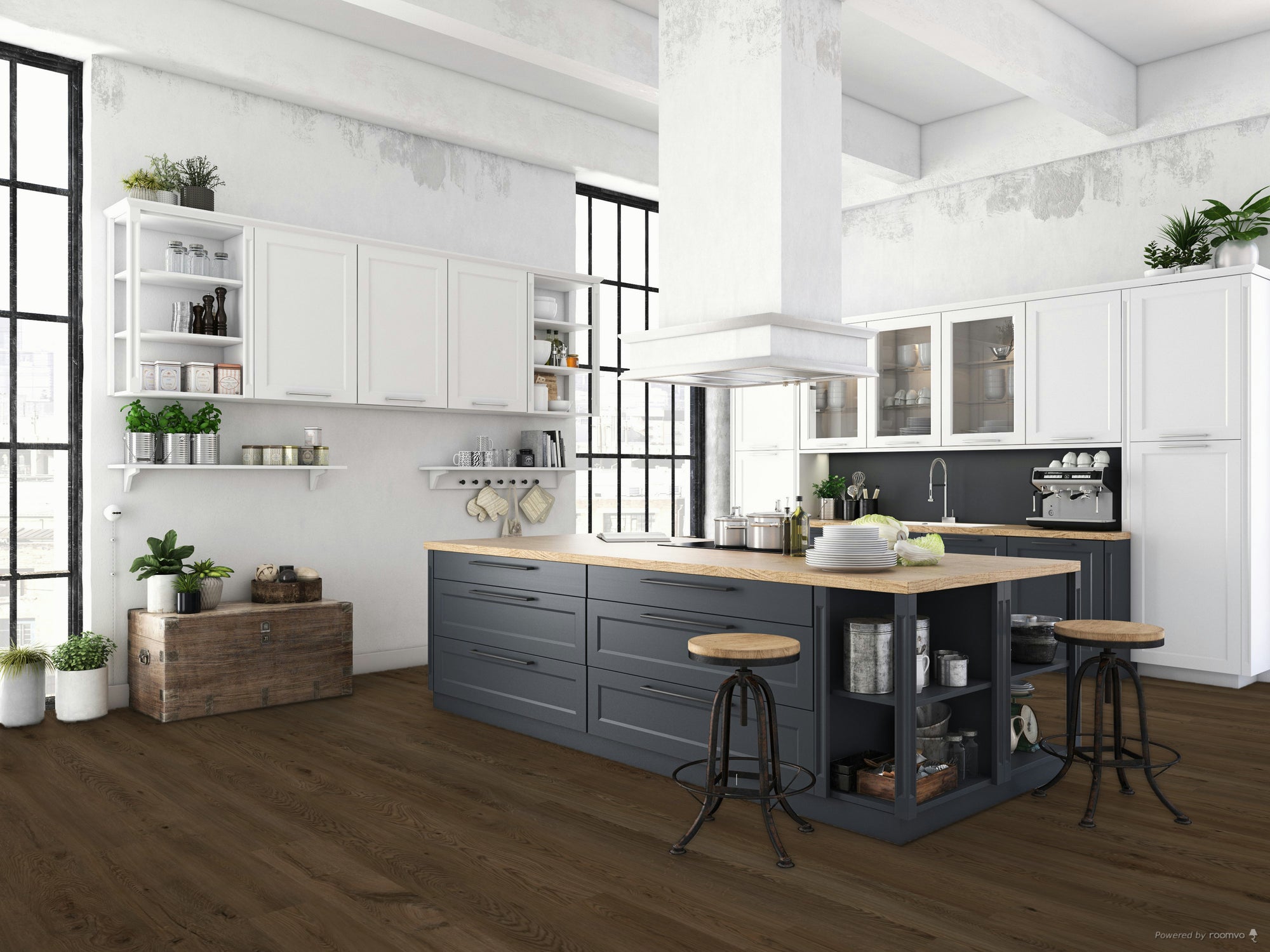 Engineered Floors - Nurture Collection - 7 in. x 48 in. - Timber