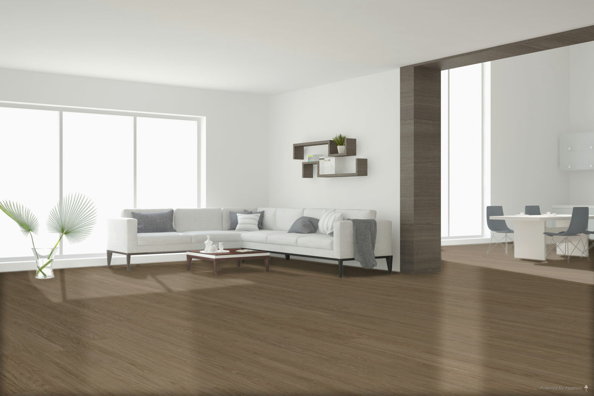 Engineered Floors - Rejuvenate Collection - 7 in. x 48 in. - Desert Sand Installed