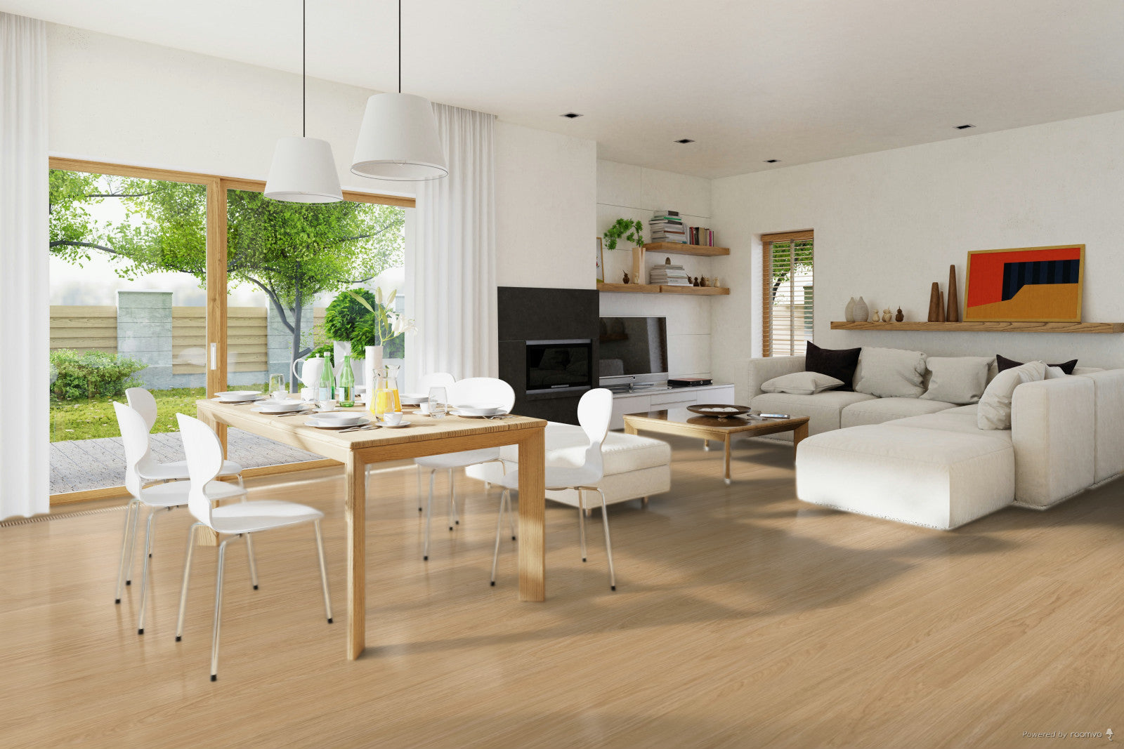 Engineered Floors - Rejuvenate Collection - 7 in. x 48 in. - Gold Coast