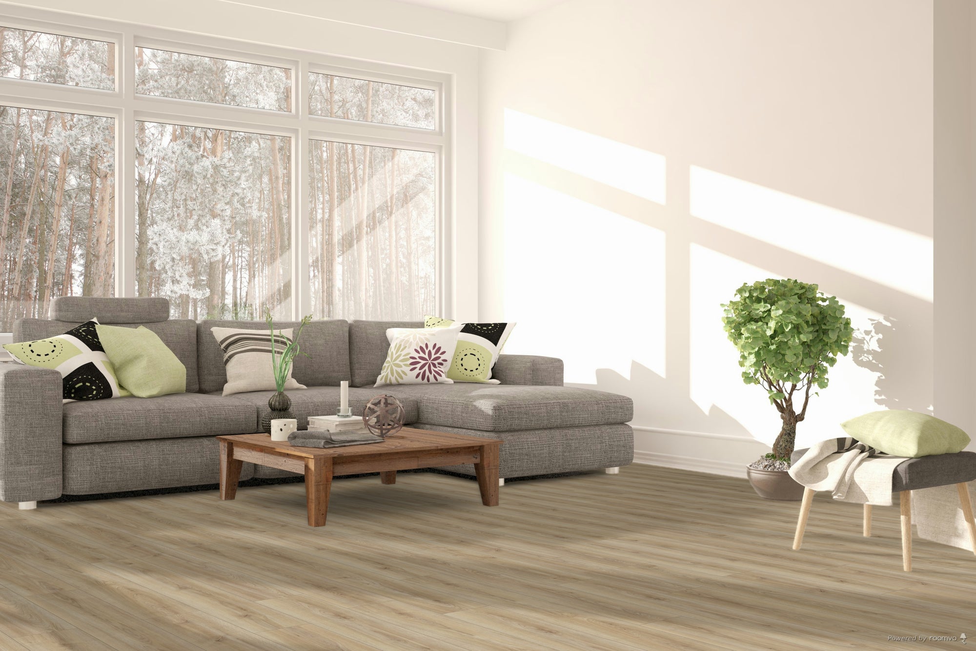 Engineered Floors - Wood Tech Collection - 7 in. x 54 in. - Maulden Wood