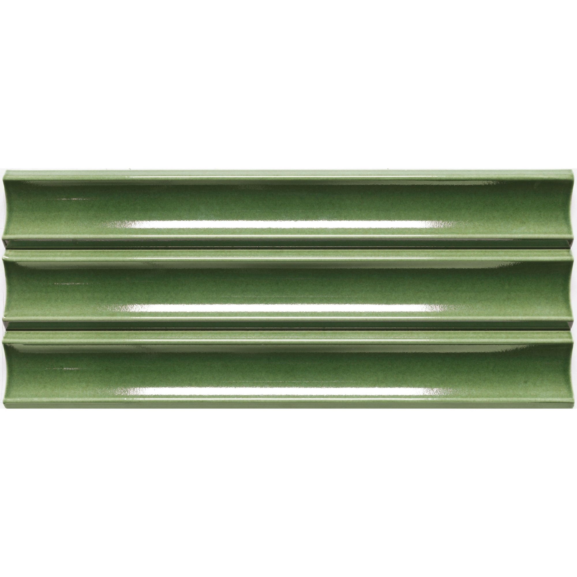 Emser Tile - Tubage - 7" x 16" Glazed Porcelain Tile - Green