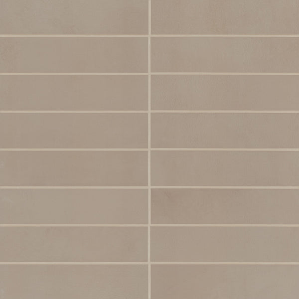 Bedrosians Sahara WHI White Matte Porcelain Tile