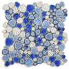 See Elysium - Growing Sapphire 11.5 in. x 11.5 in. Porcelain Mosaic