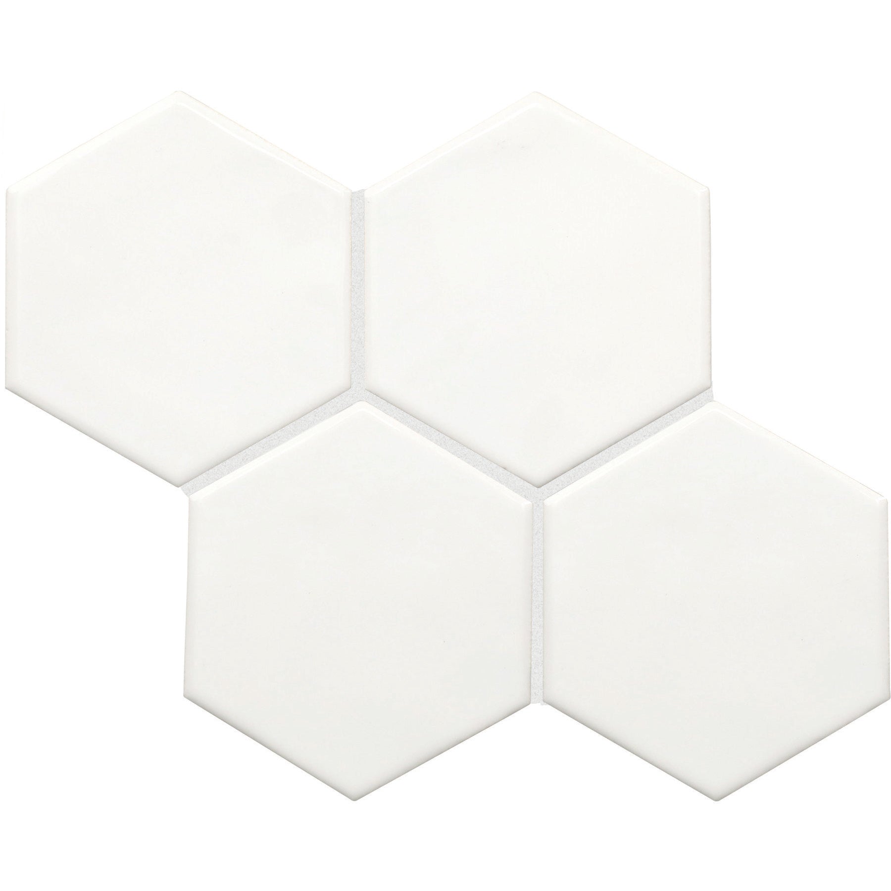 American Olean - Playscapes Hex Wall Tile - Meringue PS70