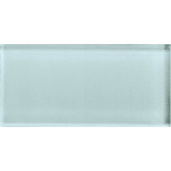 American Olean - Color Appeal 3 in. x 6 in. Glass Wall Tile - Moonlight