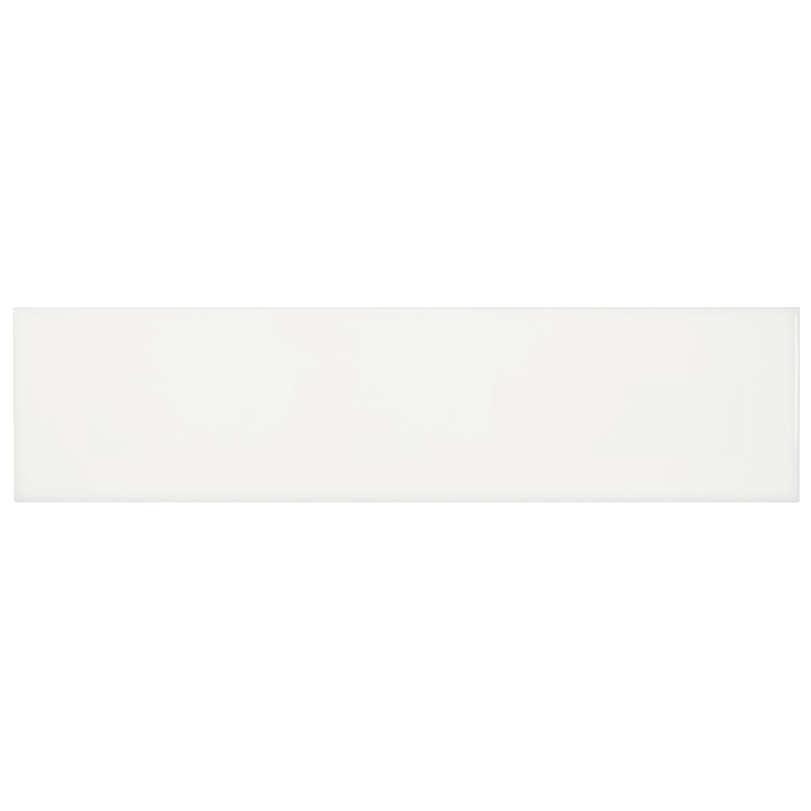 Anatolia - Soho Collection 4 in. x 16 in. Wall Tile - Canvas White Matte