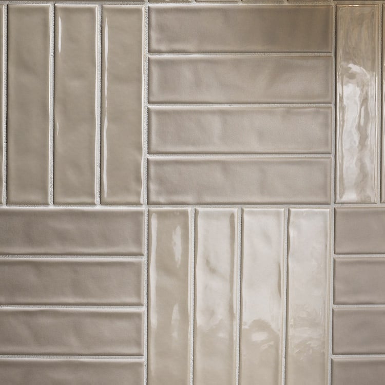 Arizona Tile - Concerto Porcelain Tile - Cocoa Matte Wall Install