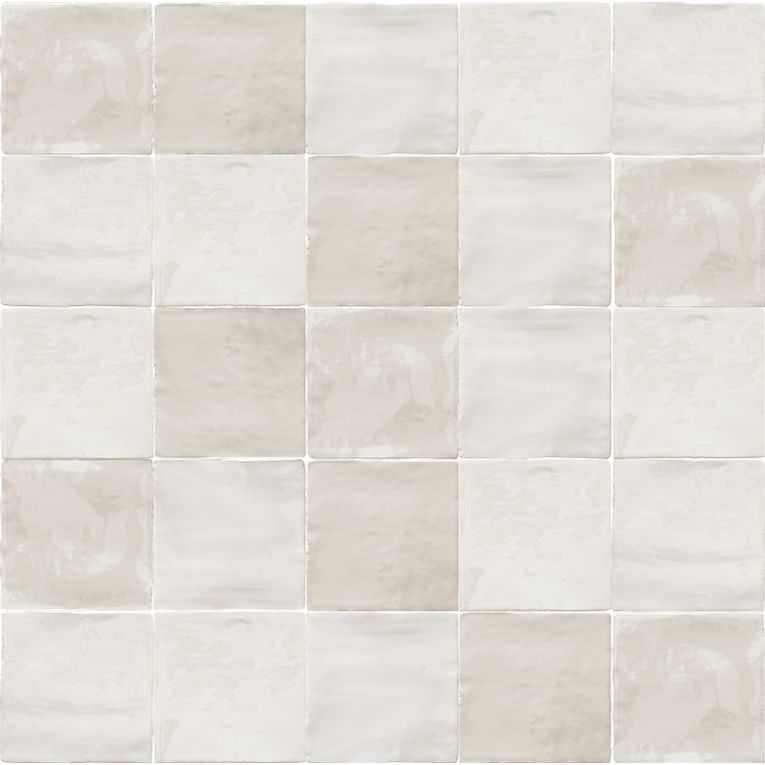 Arizona Tile - Flash 5" x 5" Ceramic Wall Tile - Ivory