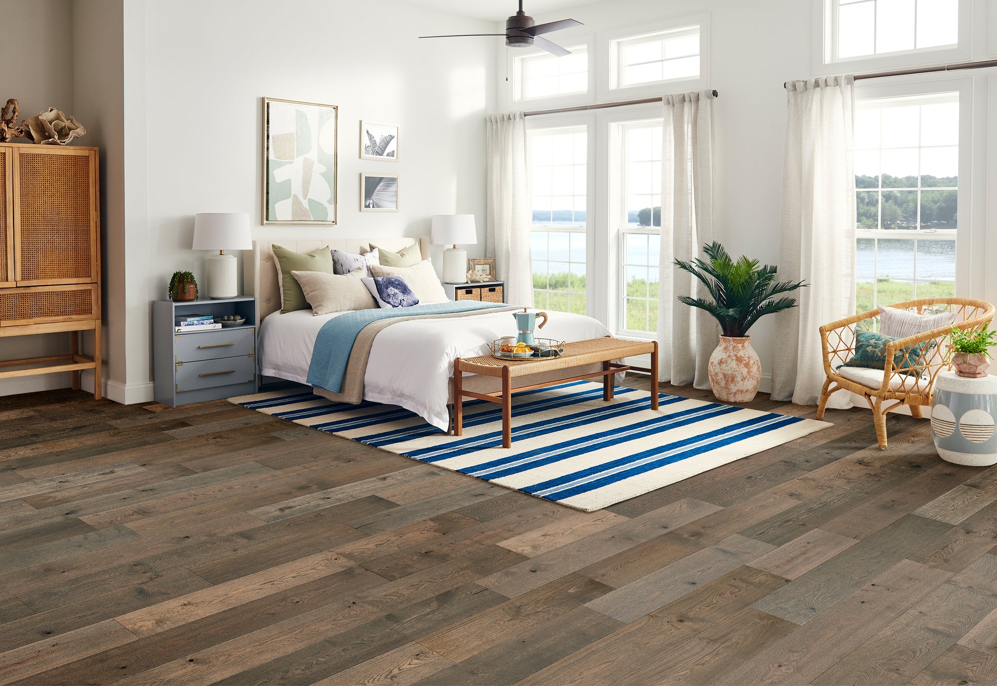 Bruce - Brushed Impressions Gold Collection - 7.5 in. White Oak Hardwood - Woodsy Trail