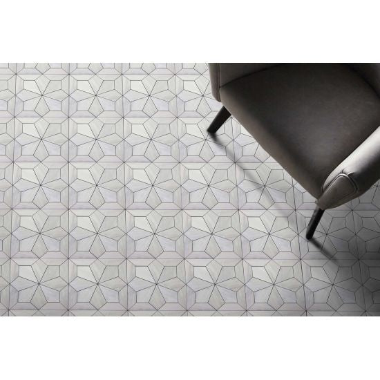 Bedrosians - Blomma Floor & Wall Mosaic - Grigio