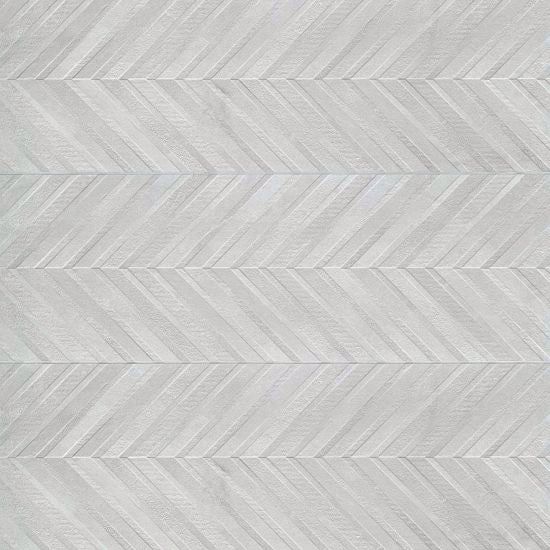 Bedrosians Tile & Stone - Textuality 16" x 47" Wall Tile - Grey