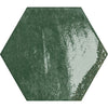 See Bestile - Carmen 5.1 in. x 5.9 in. Hexagon Porcelain Tile - Green