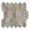 See Daltile - Marble Attache - 2 in. x 5 in. Crux Mosaic Hex Porcelain