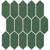See Daltile - Mythology - 2 in. x 5 in. Picket Mosaic - Cyclade