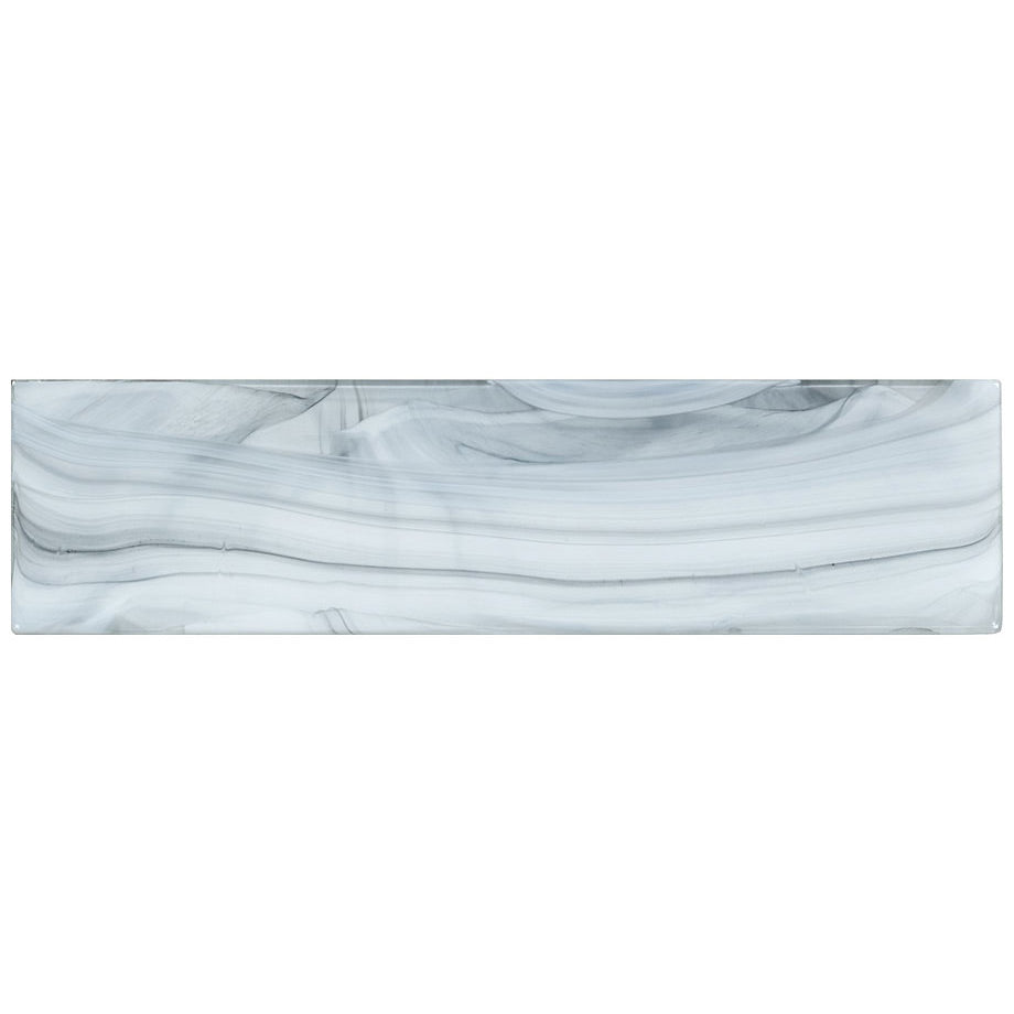 Bellagio Tile - Elegant Swirl 3&quot; x 12&quot; Subway Tile - Jaed Twist