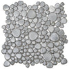 See Elysium - Growing Grey 12 in. x 12 in. Porcelain Mosaic