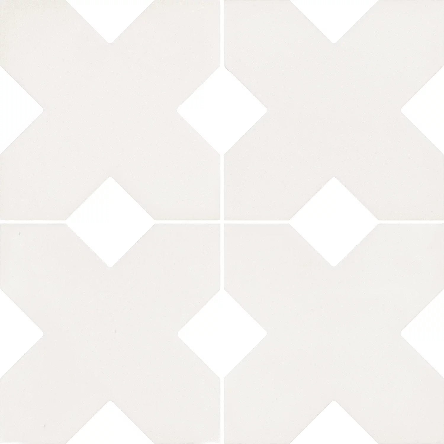 Equipe - Kasbah Collection - 5 in. x 5 in. Porcelain Tile - Bone
