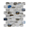 See Lungarno Ceramics - Coastline 2 in. Glass Mosaic - Monterey