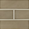 See MSI - Highland Park - 4 in. x 12 in. Artisan Taupe Subway Tile