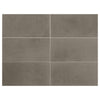 See Marazzi - Moroccan Concrete - 12 in. x 24 in. Porcelain Tile - Light Moss