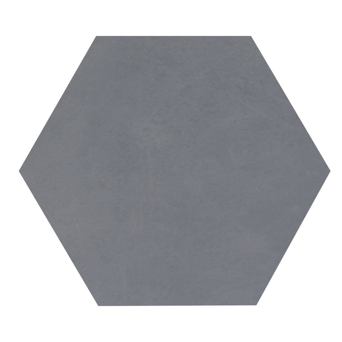 Marazzi - Moroccan Concrete 8&quot; Hex Deco Tile - Blue Gray MC54