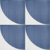 See Marazzi - Scenario 8 in. x 8 in. Glazed Porcelain Tile - SR24 Blue Convex