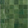 See Marazzi - Zellige Neo 4 in. x 4 in. Glazed Ceramic Wall Tile - Bosco