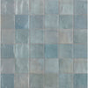 See Marazzi - Zellige Neo 4 in. x 4 in. Glazed Ceramic Wall Tile - Cielo