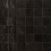 See Marazzi - Zellige Neo 4 in. x 4 in. Glazed Ceramic Wall Tile - Carbone