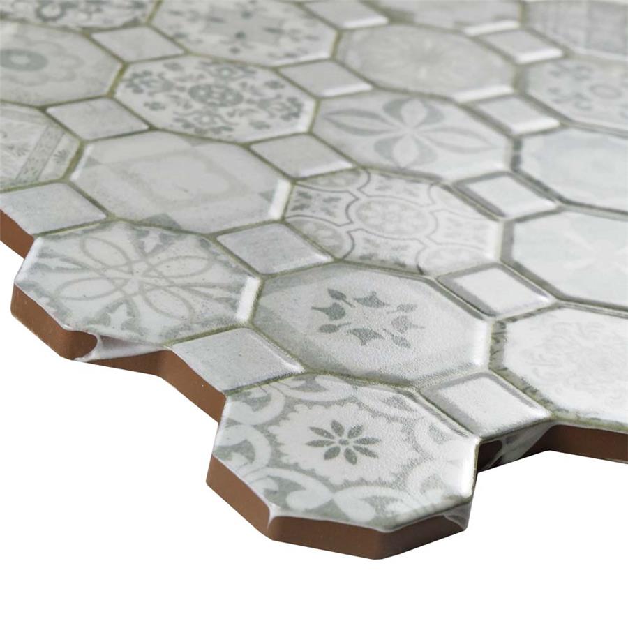 SomerTile - Tessera Ceramic Tile - White