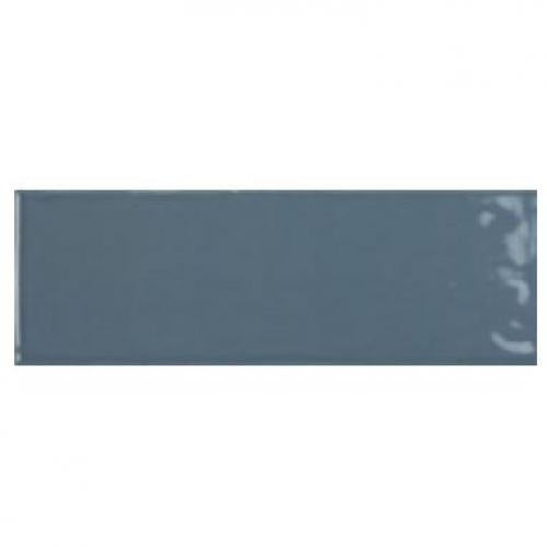 Tamiami - Ashley 4&quot; x 12&quot; Ceramic Wall Tile - Blu Glossy