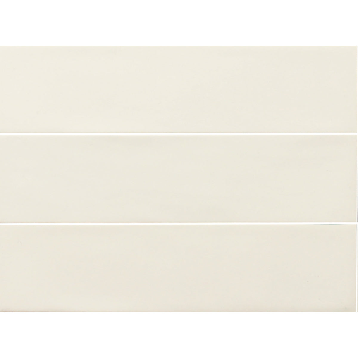 Tesoro - Albatross 3 in. x 12 in. Ceramic Wall Tile - Cream