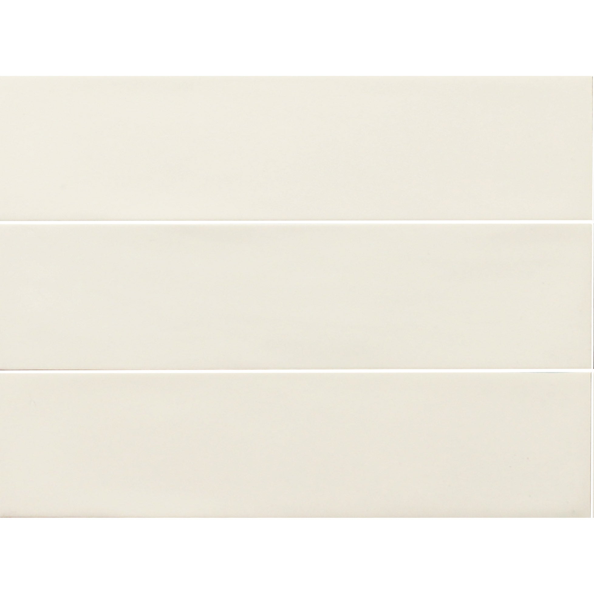 Tesoro - Albatross 3 in. x 12 in. Ceramic Wall Tile - Cream