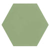 See Topcu - Flamingo 6 in. Porcelain Hexagon Tile - Light Green