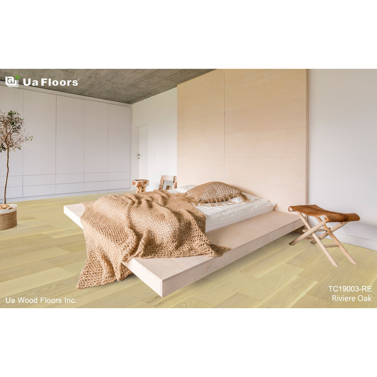 Ua Floors - Classics Collection - Riviere Euro Oak Room Scene