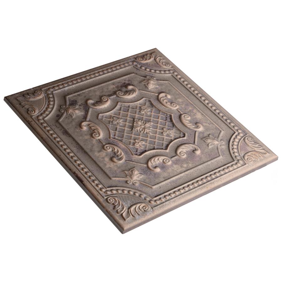 SomerTile - Fitz 8" x 8" Ceramic Wall Tile - Copper
