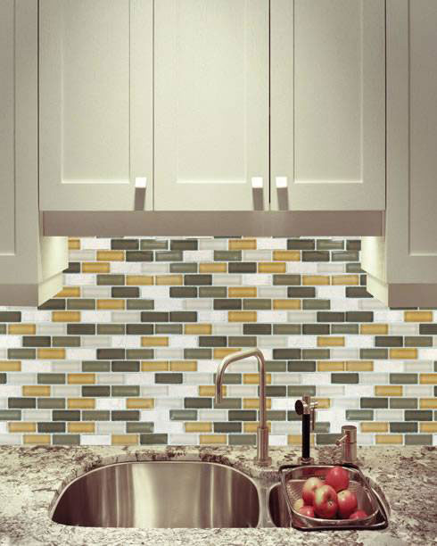 MSI Take Home Sample - Luxor Valley Brick Luxor Valley Brick 6 in. x 6 in.  Polished Multi-Surface Floor and Wall Tile SH-LV-8MM-SAM - The Home Depot