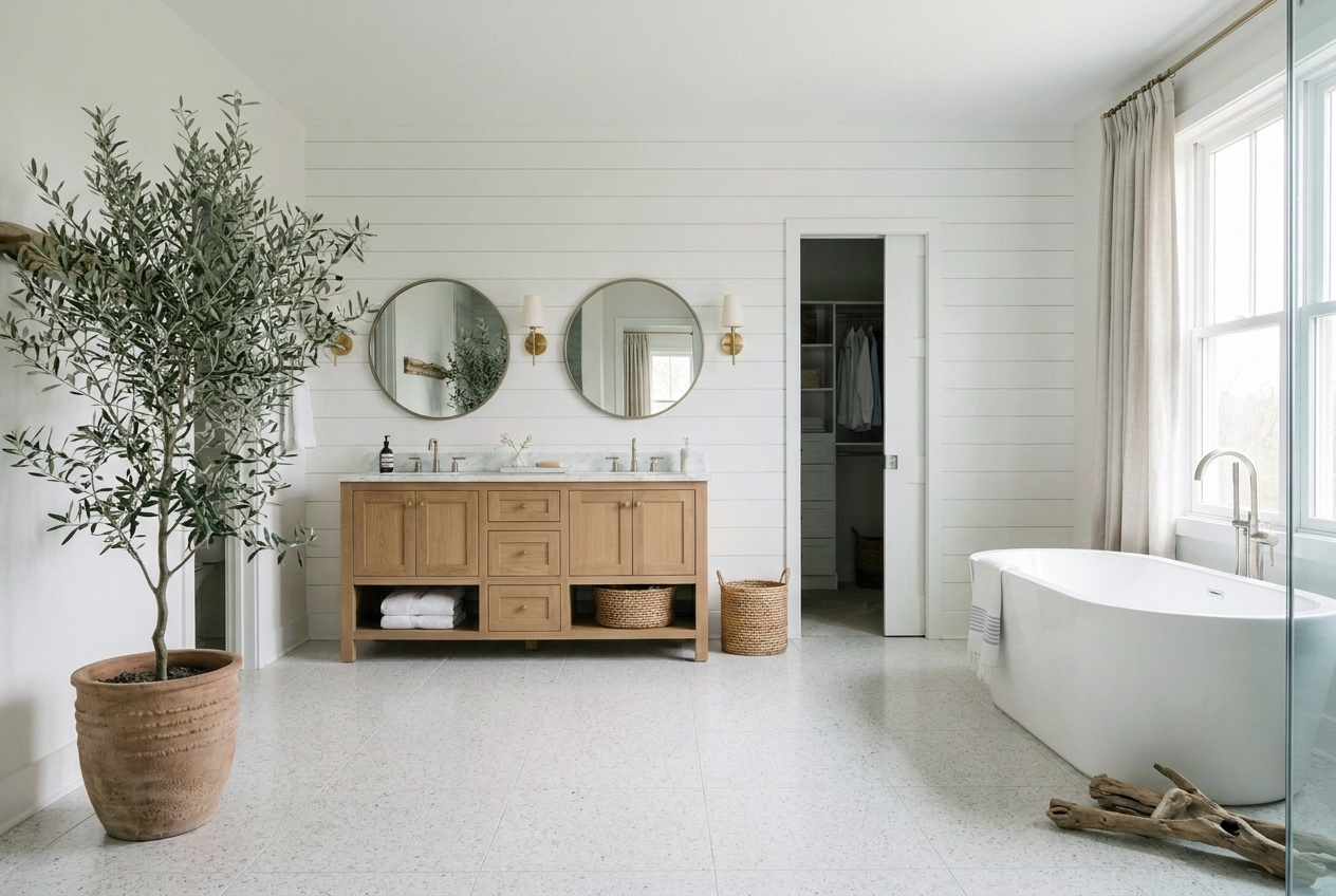 How To Pair Terrazzo-Look Flooring Tile In Every Space