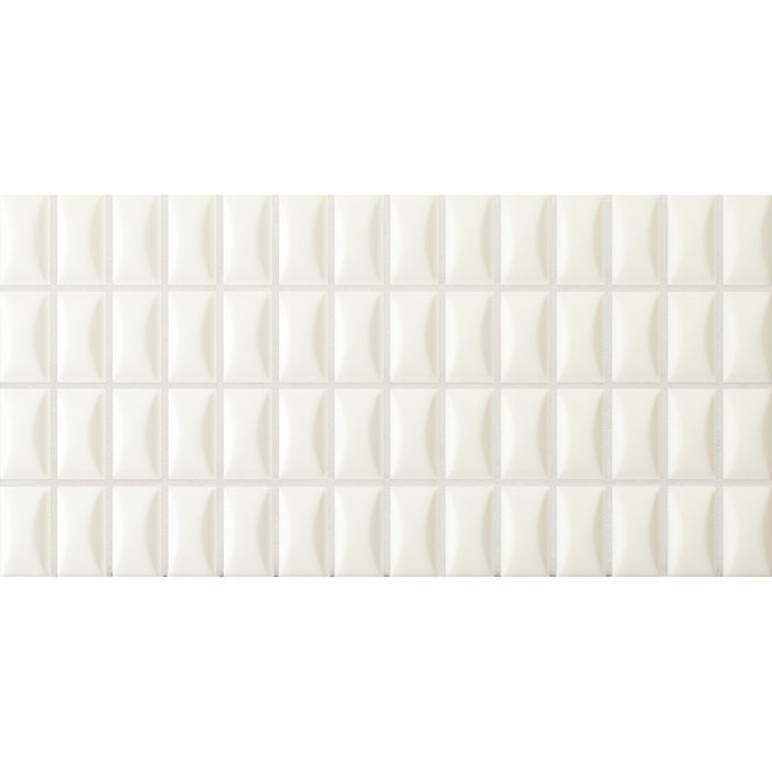 WOW - 3D Bars Collection - 5 in. x 10 in. Bevel Matte Ceramic Wall Tile - Quartz