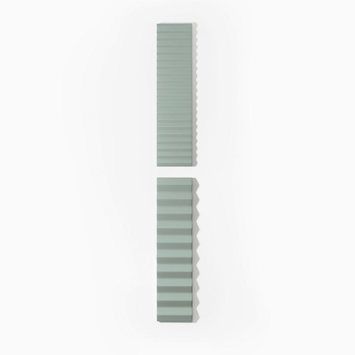 WOW - Twin Peaks - TP Med - 3" x 12" - Ceramic Tile - Matte - Celadon Green