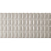 WOW - 3D Bars Collection - 5 in. x 10 in. Bevel Glossy Ceramic Wall Tile - Pearl