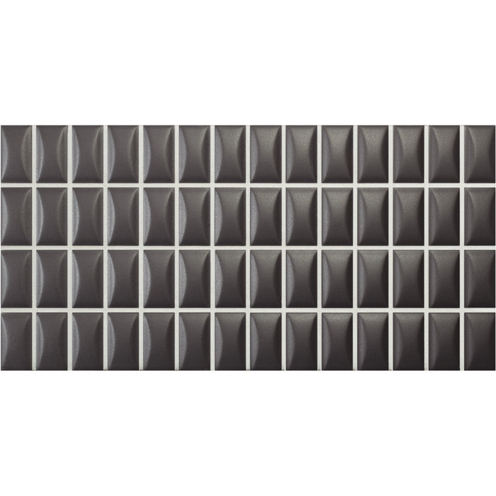 WOW - 3D Bars Collection - 5 in. x 10 in. Bevel Matte Ceramic Wall Tile - Onix