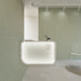 WOW - 3D Bars Collection - 5 in. x 10 in. Diamond Glossy Ceramic Wall Tile - Jade Installed 2