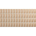 WOW - 3D Bars Collection - 5 in. x 10 in. Bevel Matte Ceramic Wall Tile - Topaz