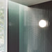 WOW - 3D Bars Collection - 5 in. x 10 in. Bevel Glossy Ceramic Wall Tile - Emerald Installed 2
