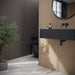 WOW - 3D Bars Collection - 5 in. x 10 in. Bevel Matte Ceramic Wall Tile - Onix Installed 2